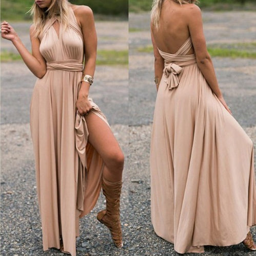 Women's Sexy Long Party Dress Club Floor-Length Summer
