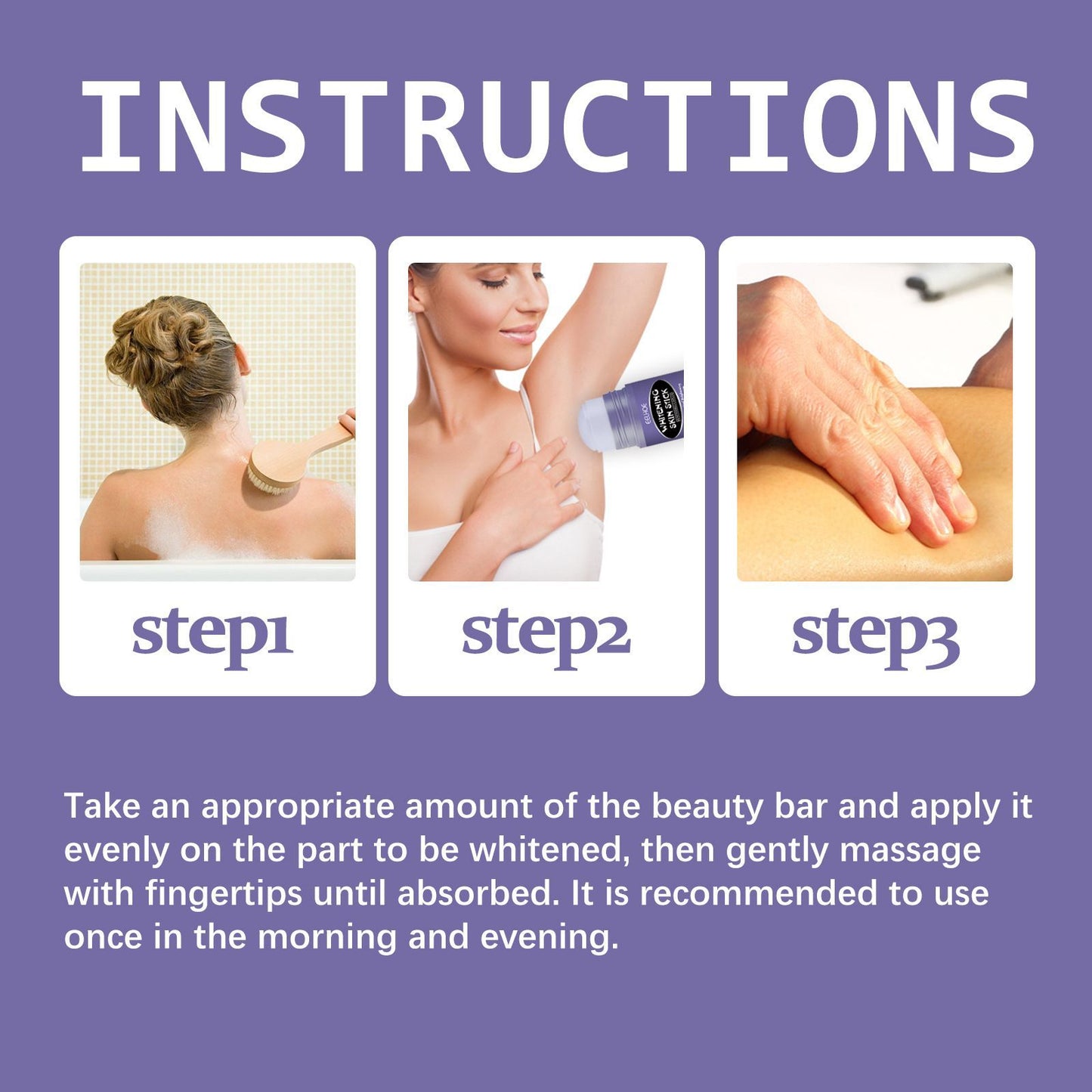 Whitening Brightening Skin Care Cream Stick