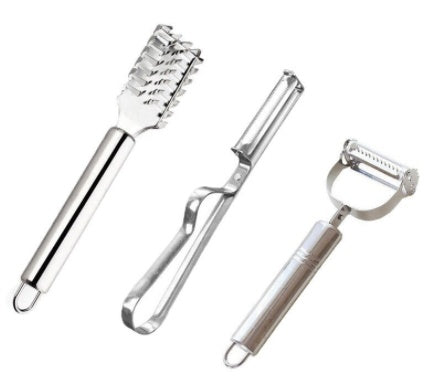 2 in1 Stainless Steel Potato Grater Julienne Peeler