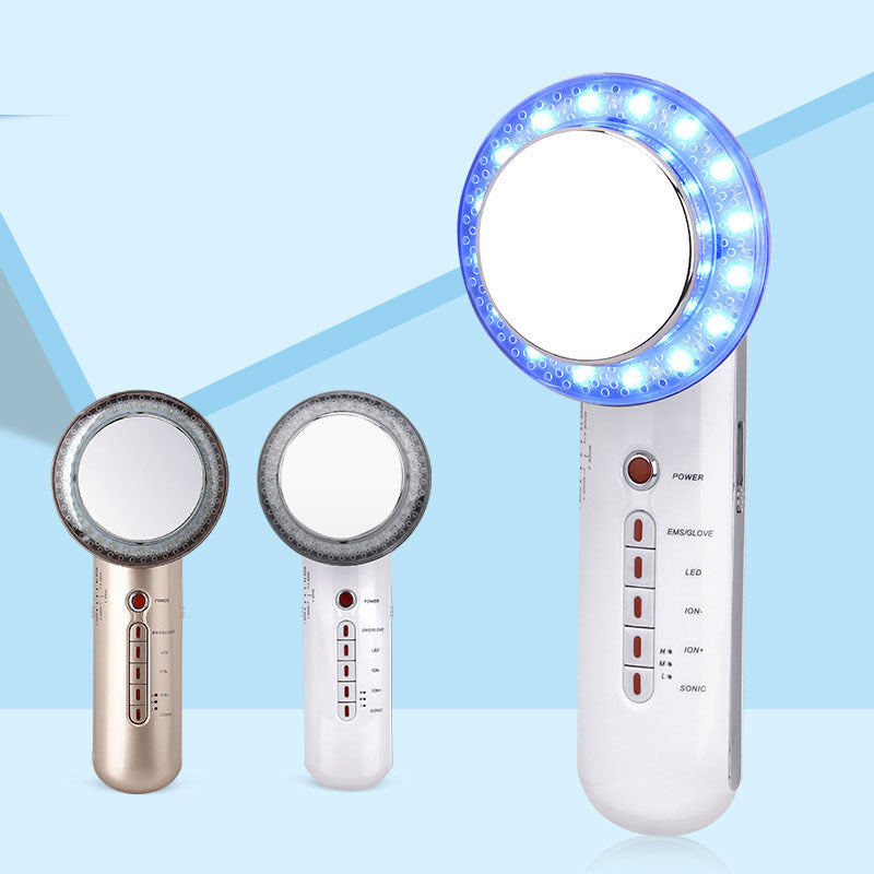 Ultrasonic Led Color Light Clean Skin Care