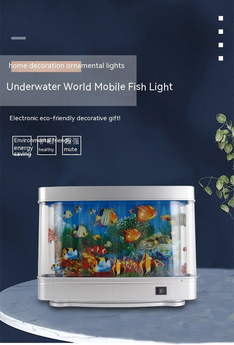 Simulation Ornamental Fish Lamp Home Night Decoration