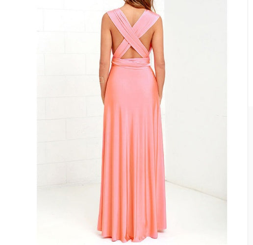 Women's Sexy Long Party Dress Club Floor-Length Summer