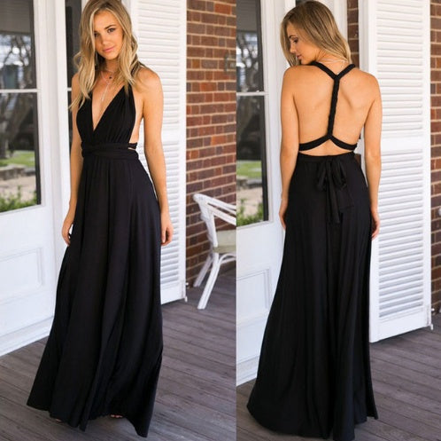 Women's Sexy Long Party Dress Club Floor-Length Summer