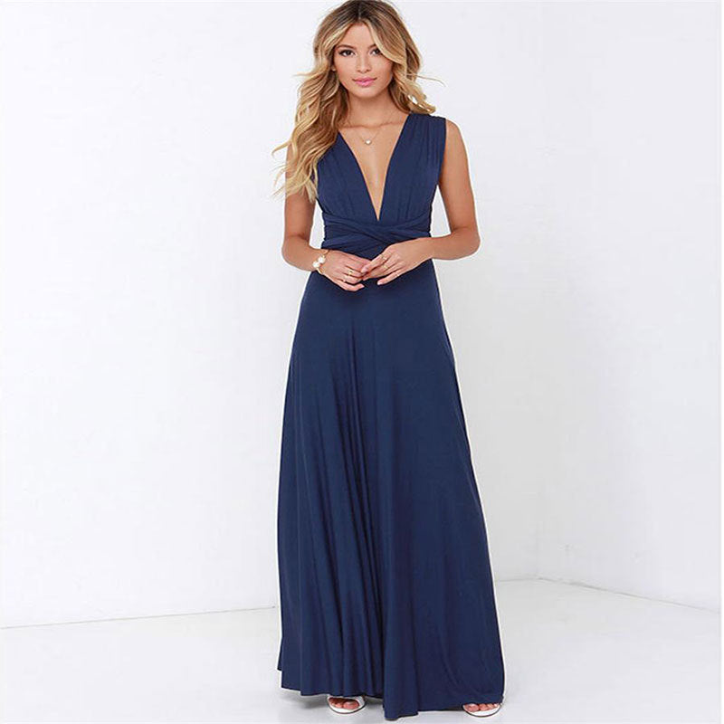 Women's Sexy Long Party Dress Club Floor-Length Summer