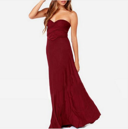 Women's Sexy Long Party Dress Club Floor-Length Summer