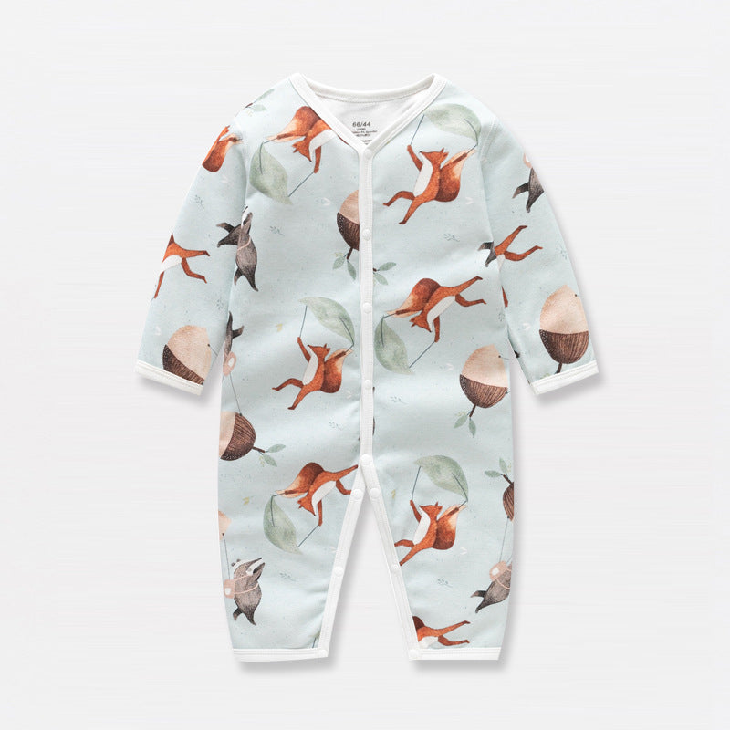 Spring And Autumn Baby Rompers