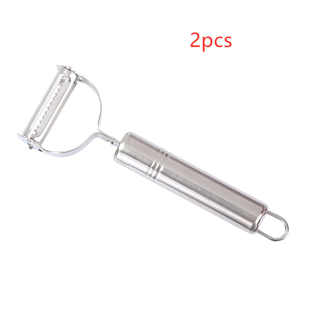 2 in1 Stainless Steel Potato Grater Julienne Peeler
