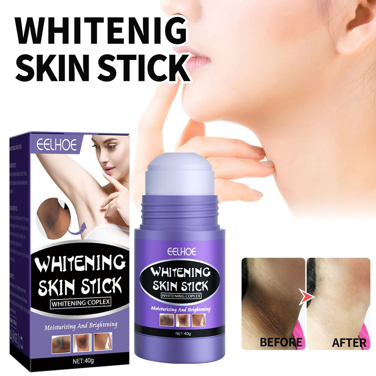 Whitening Brightening Skin Care Cream Stick