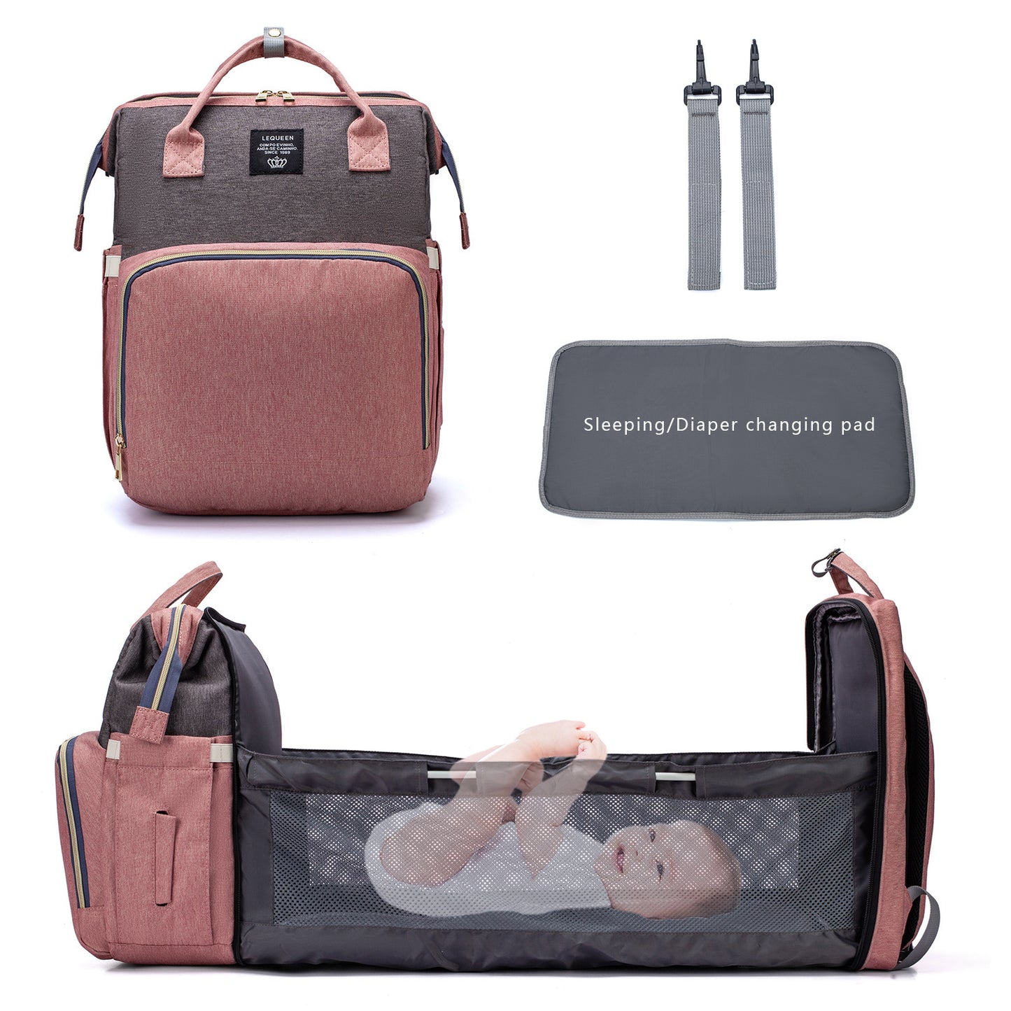 Mother And Baby Backpack Large Capacity