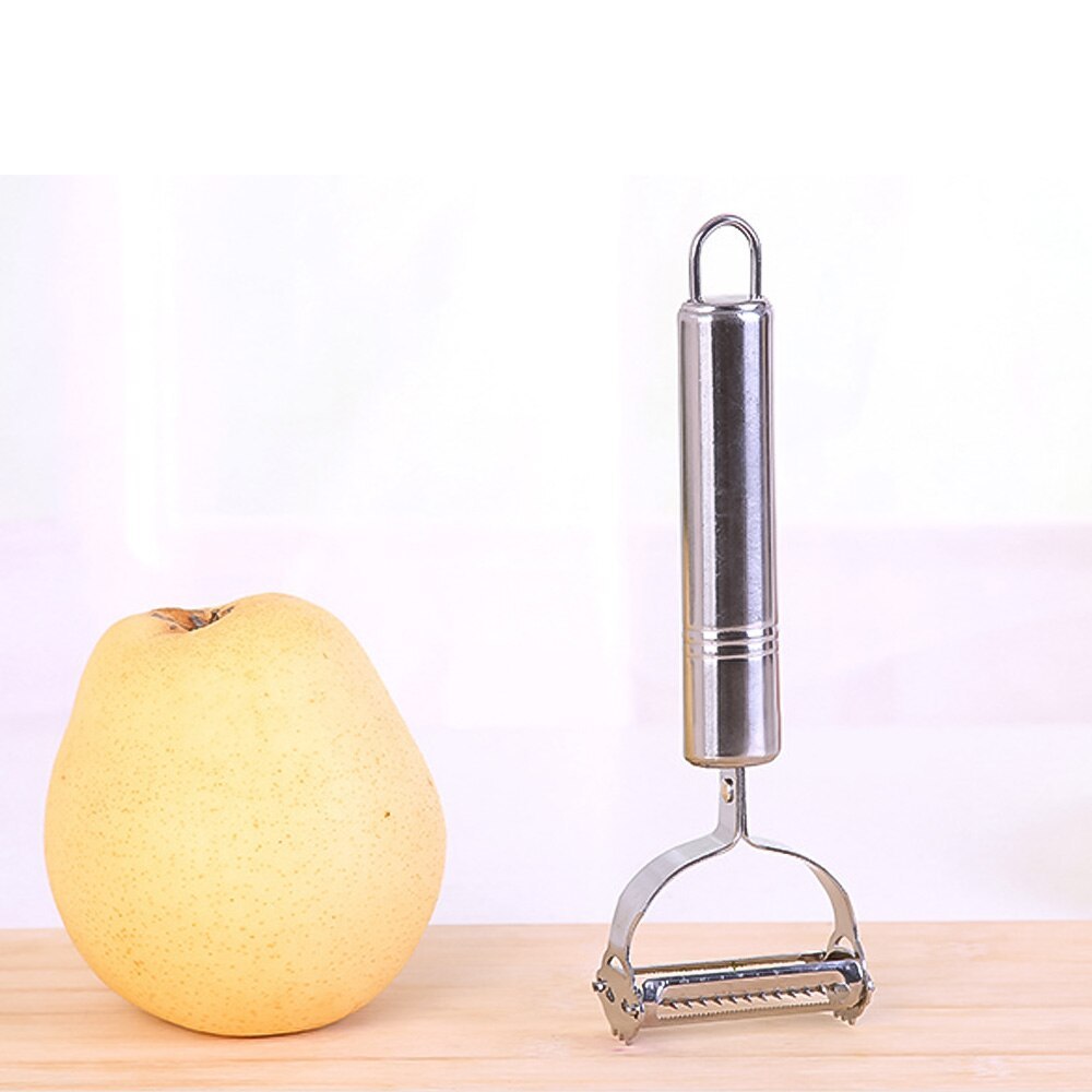 2 in1 Stainless Steel Potato Grater Julienne Peeler