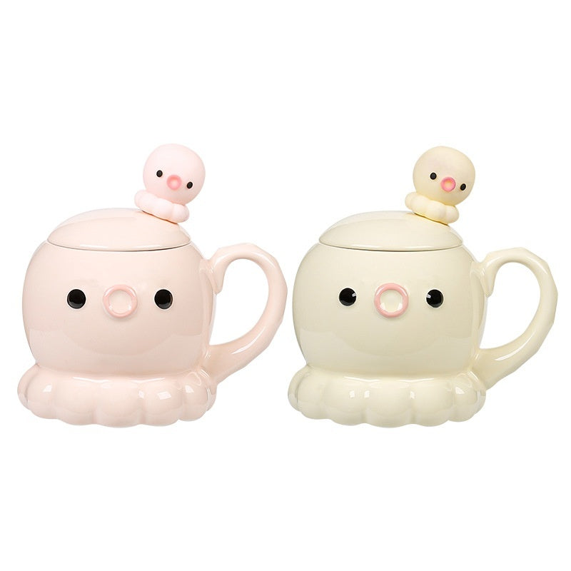 Adorkable Jellyfish Mug Ceramic Cup Children's