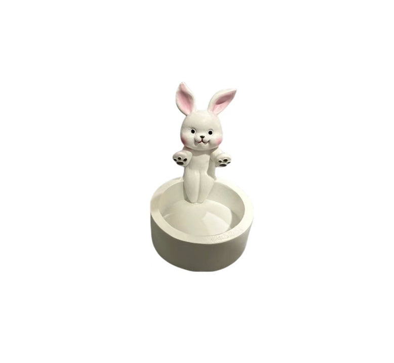 Cat Candlestick Holder Cute Kitten
