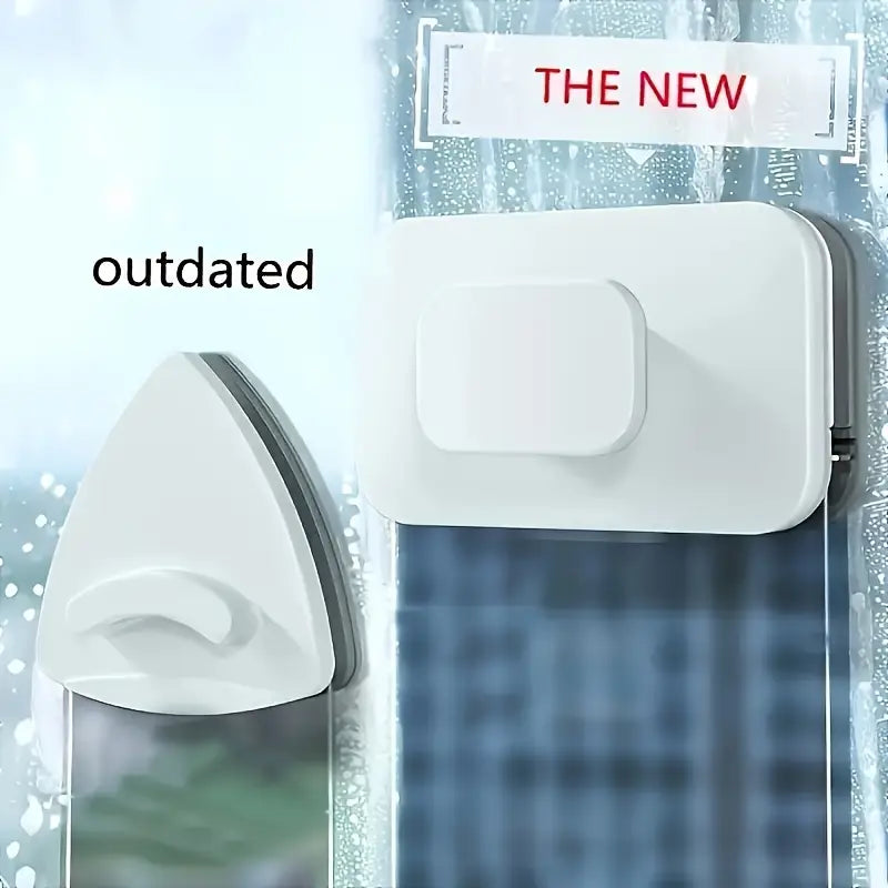 Magnetic Double-Sided Window Cleaner β High-Rise Glass Cleaning Tool with Safety Rope, Anti-Pinch Design, Fits 3β10mm Single-Layer Glass