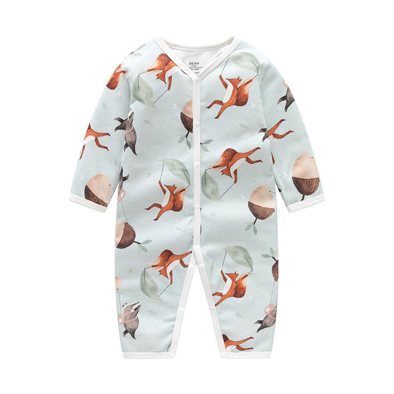 Spring And Autumn Baby Rompers