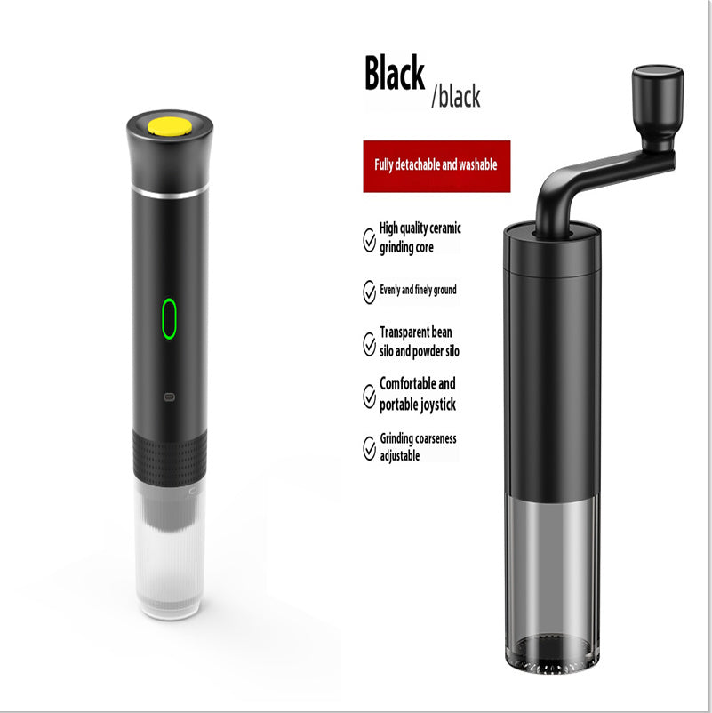 Electric Grinder Coffee Travel Handy 3 In1 Espresso Portable Coffee