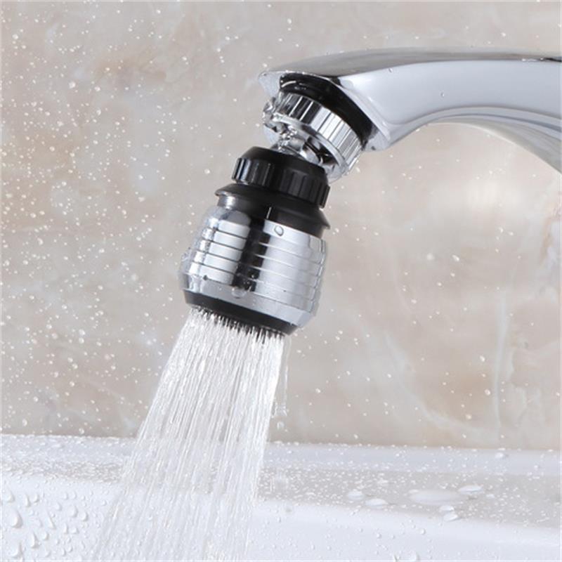 Plastic Imitation Metal Water-saving Faucet Faucet Bubbler Kitchen Universal Faucet 360-degree Splash-proof Faucet