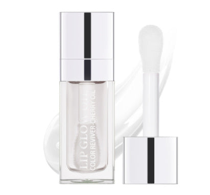 Transparent Dudu Lip Gloss Glass Oil