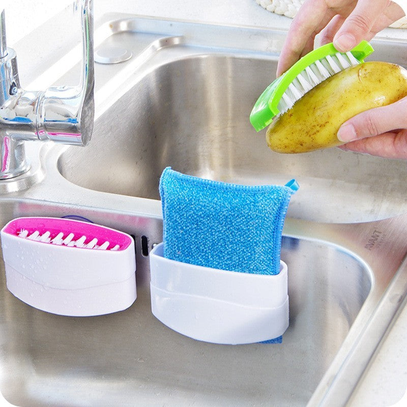 Creative Kitchen Knife And Fork Chopsticks Cleaning Brush