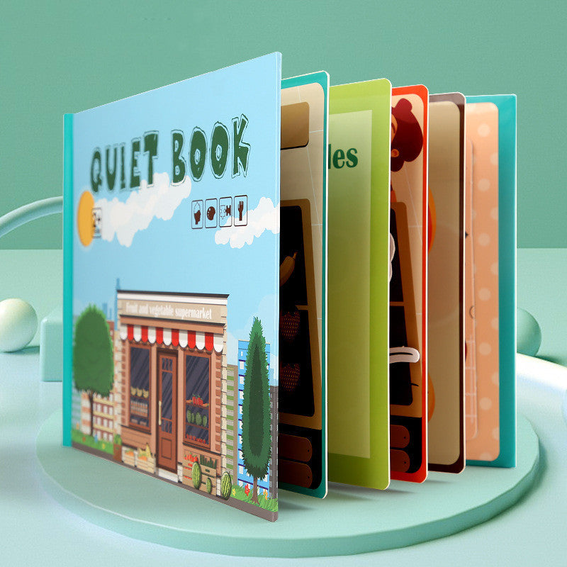 Children's Enlightenment Stickers Quiet Book