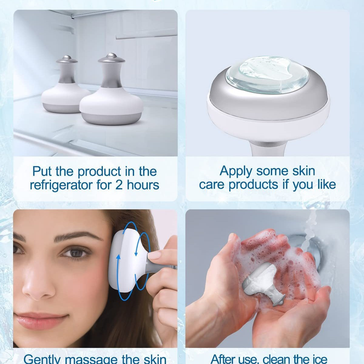 Cold Therapy Device Ice Cone Beauty Instrument