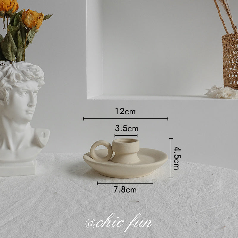 Simplicity Ceramic Vase Dry Flower Arrangement