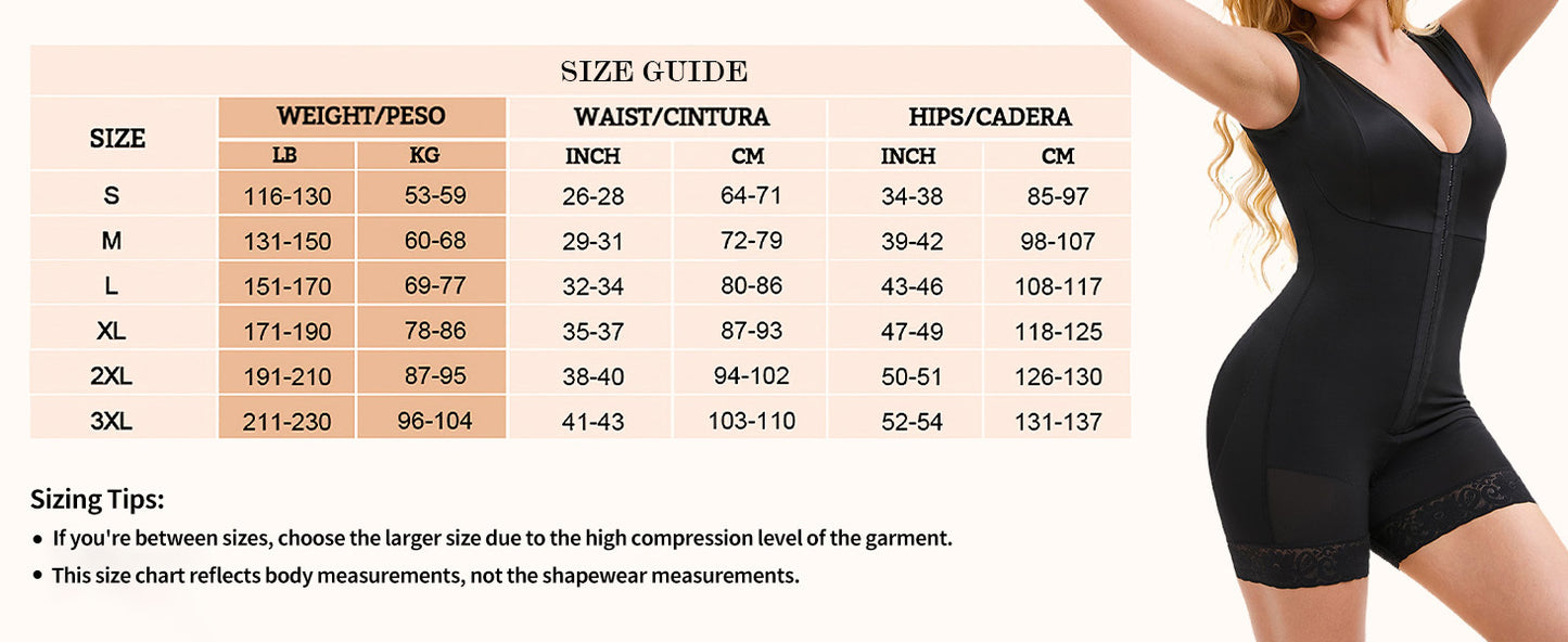 Fajas Colombianas Shapewear For Women Tummy Control Post Surgery Full Body